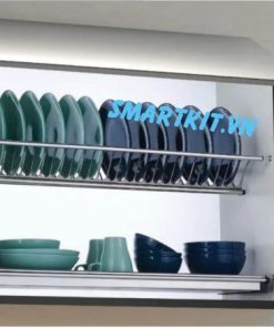 Giá để bát 3 tầng 1 khay Inox