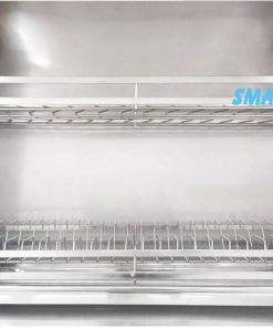 GIÁ BÁT ĐĨA 2 TẦNG NAN VUÔNG INOX 304