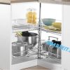 MÂM XOAY 3/4 – 270 ĐỘ ĐỂ XOONG NỒI GÓC TỦ CHẤT LIỆU INOX 304